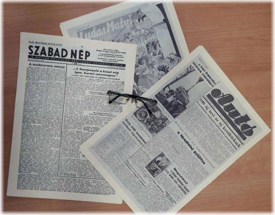 szimpla újság minta